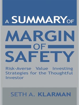 cover image of A Summary of Margin of Safety